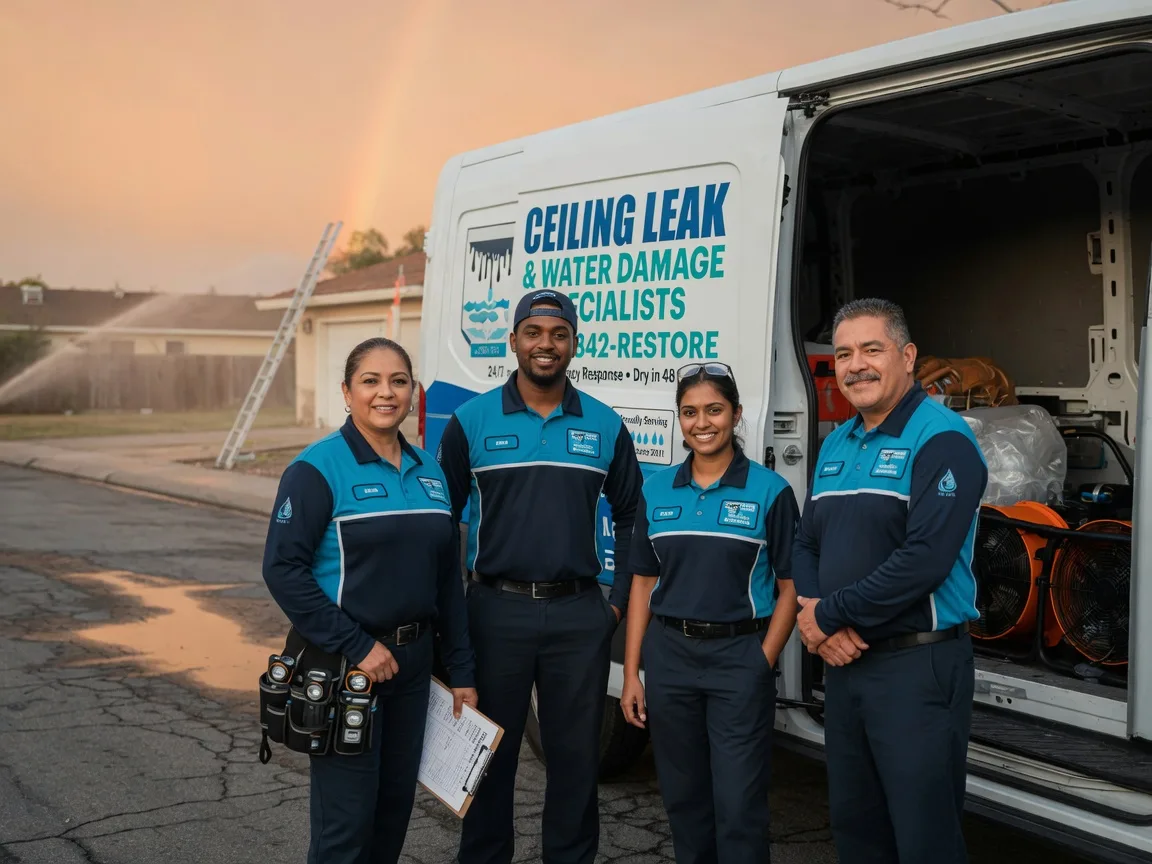 Ceiling Leak Cleanup company in Mildred, PA